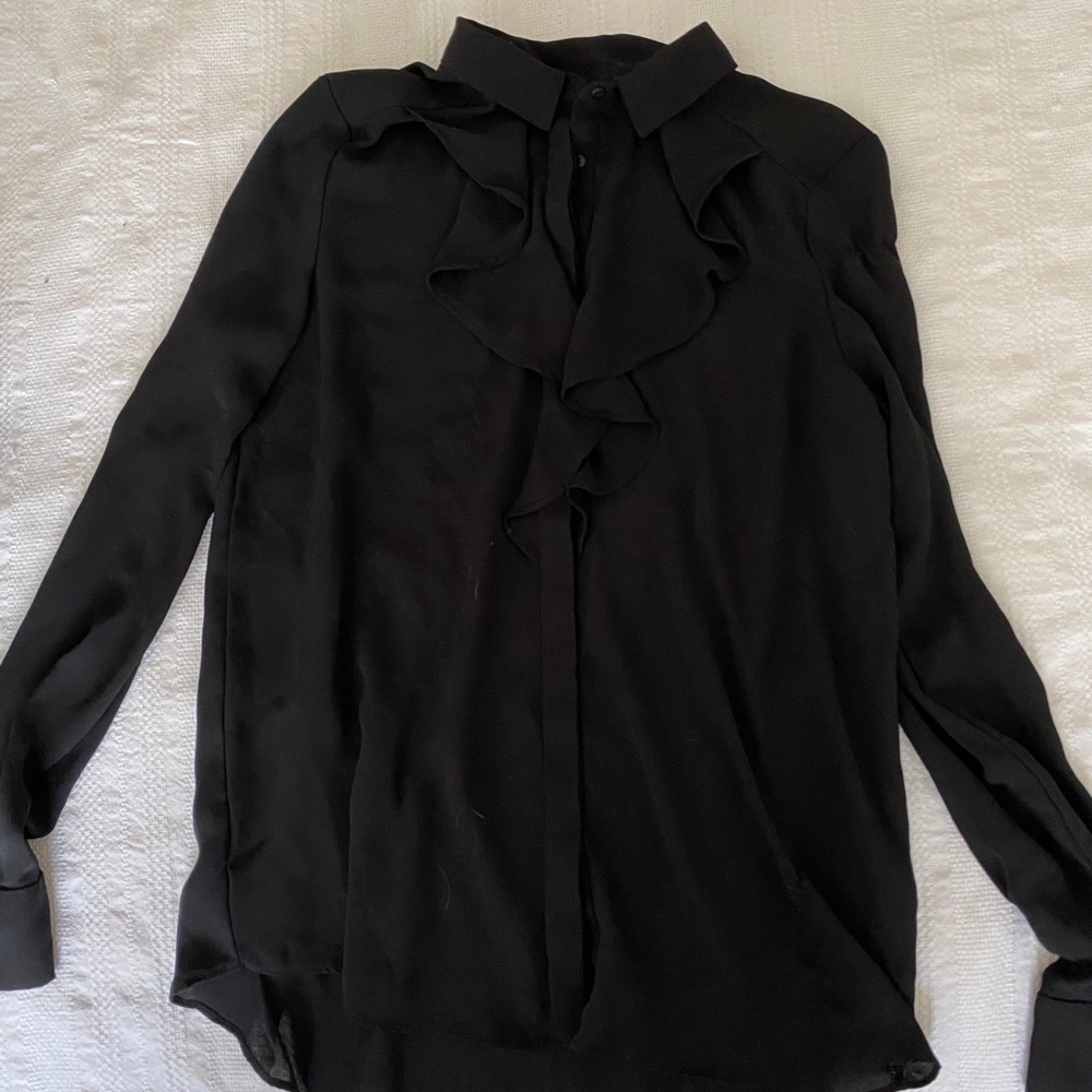 Black Zara blouse